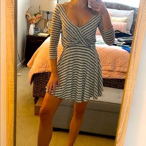 Striped Free People dress